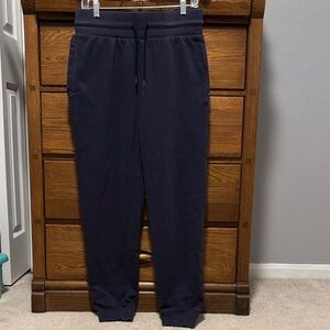 Champion Drawstring Jogger Sweatpants Navy Blue Mens Size Medium